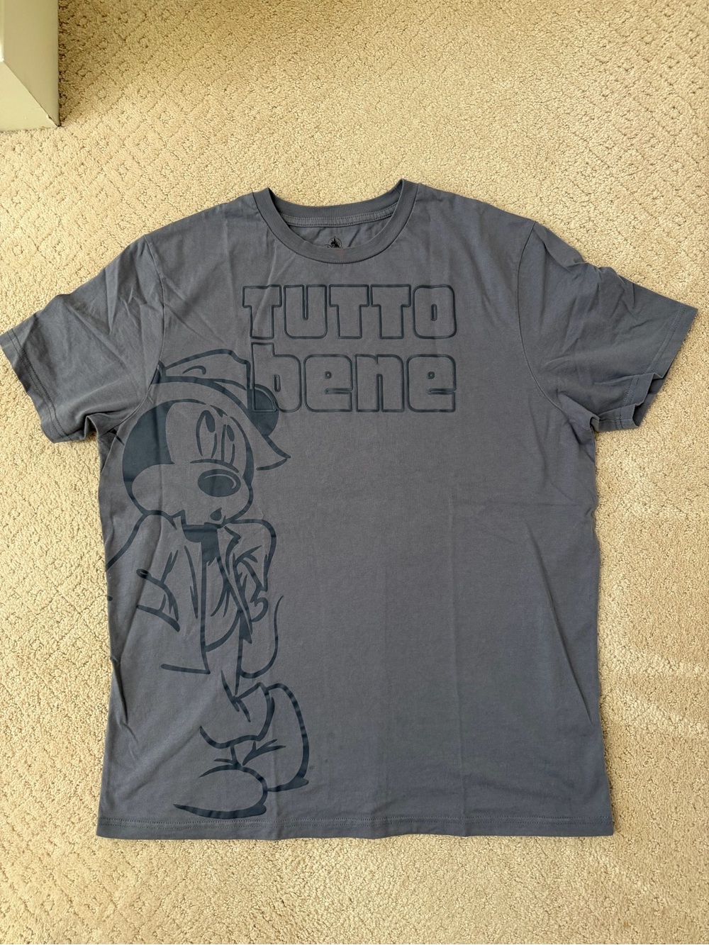 Disney Tutto Bene Graphic T-Shirt - Charcoal